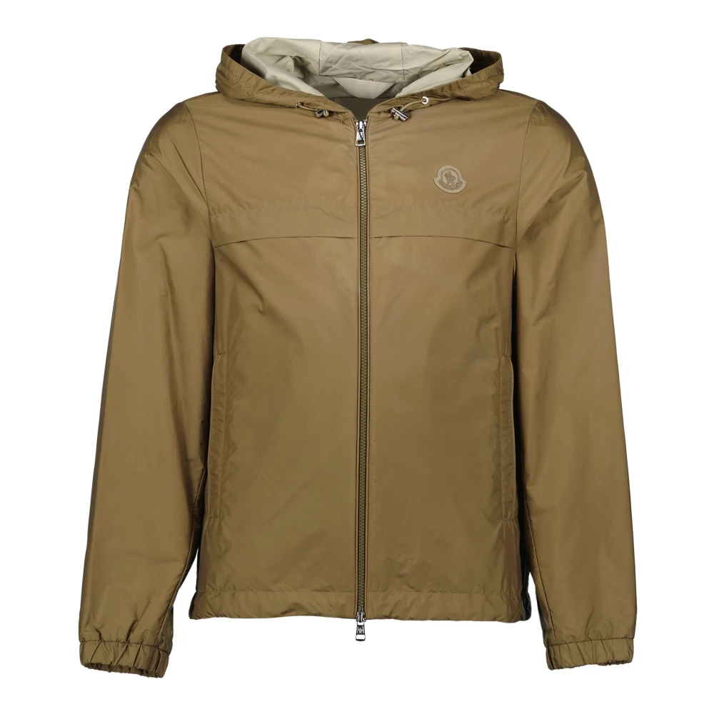 Moncler Brown Rifeo Windbreaker - Male - Light Jackets - M - Jackets