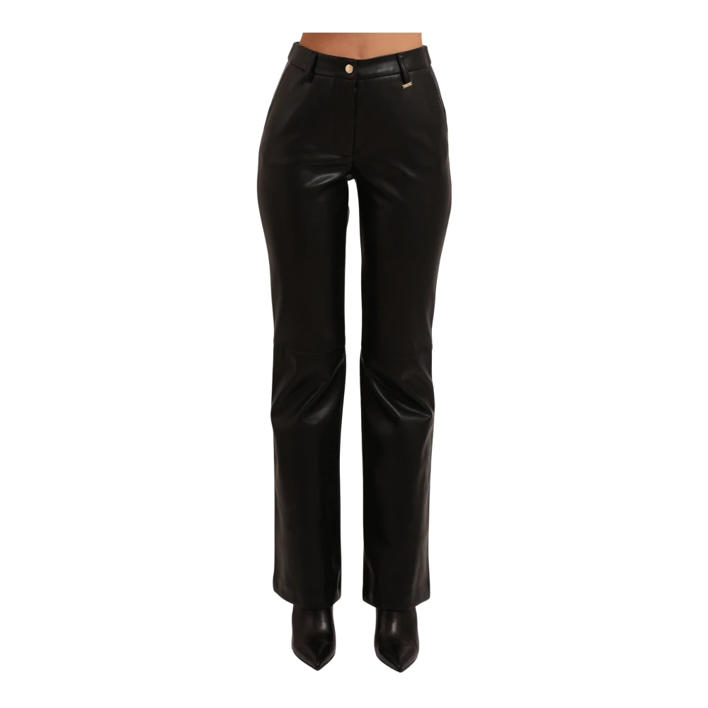 Pantalone regular in finta pelle - Immagine 2