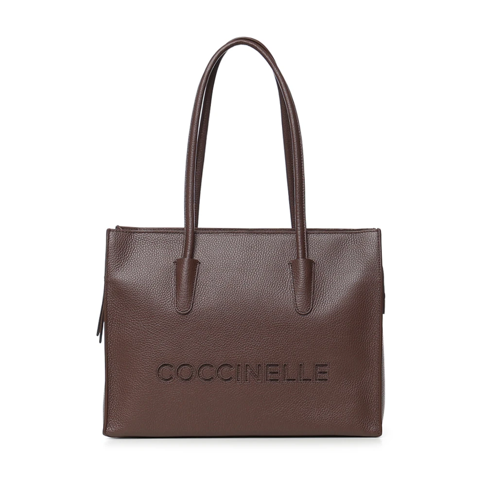 Coccinelle Myrtha Tote Bag - Female - Shopping Bags - Red - One Size - Bags - Image 3