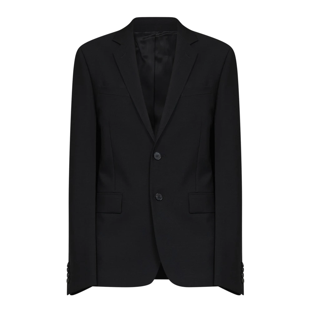 Fendi Kid Mohair Blazer - Female - Blazers - Black - Xs - Jackets