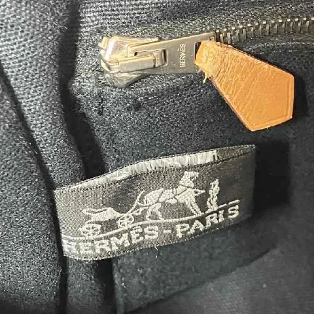 Hermès Vintage Pre-owned Canvas handbags Blue Dames