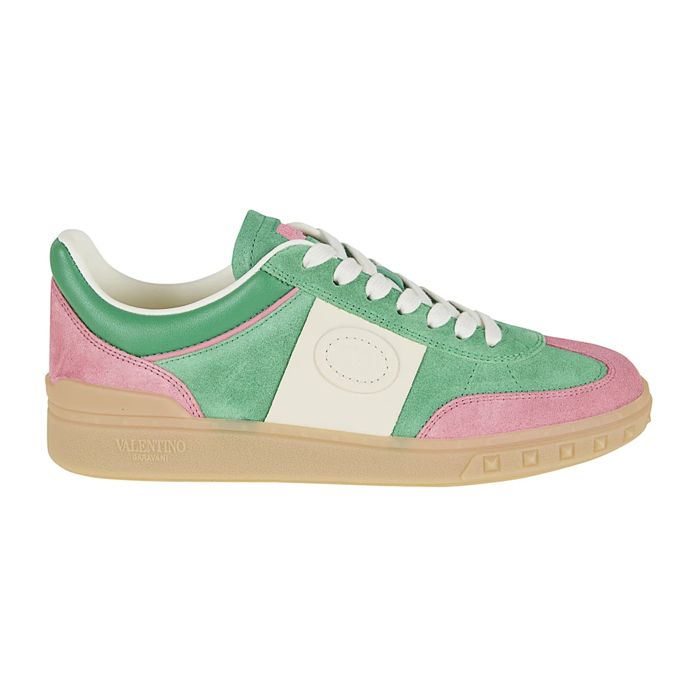 Valentino Garavani Women's Multicolor Sneakers, 7 Uk, Upvillage Low Top Sneaker