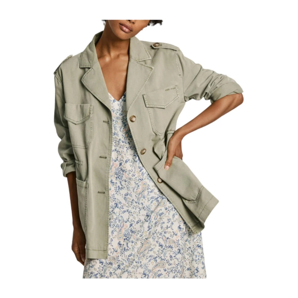 Pepe Jeans Annie Militair Jack Green Dames