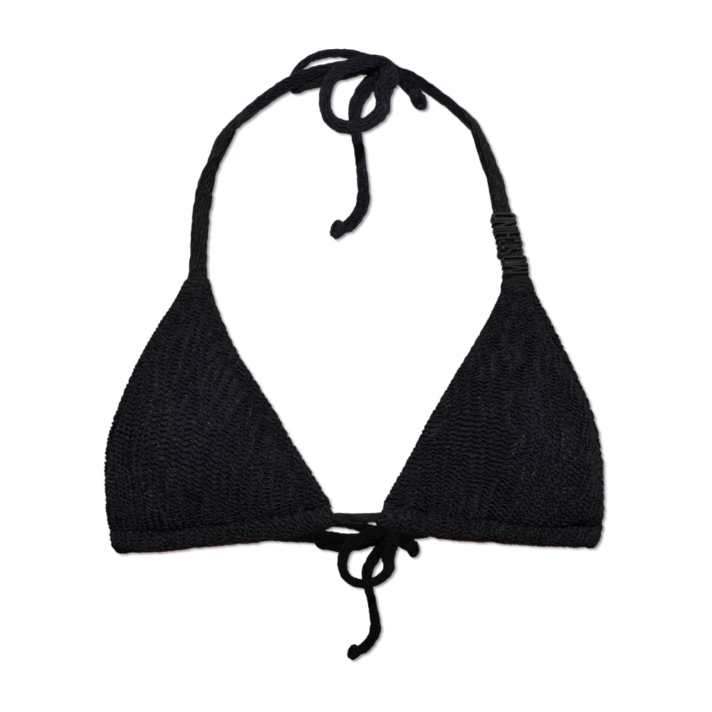 Moschino Donna Nero - Triangle Bikini Top - Swimwear - S