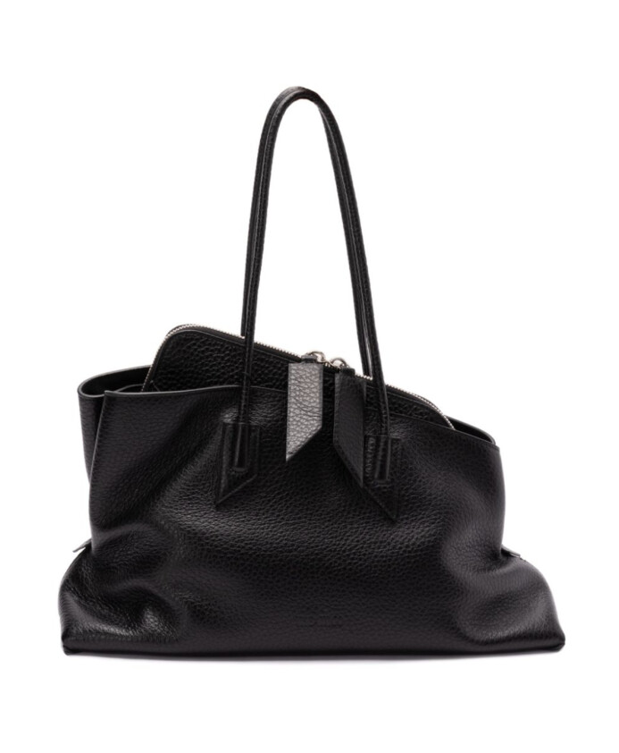 black-top-handle-bag