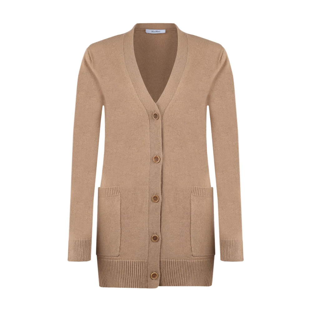 Max Mara Brown Cardigans, Female, Xs, Sequins Cardigan