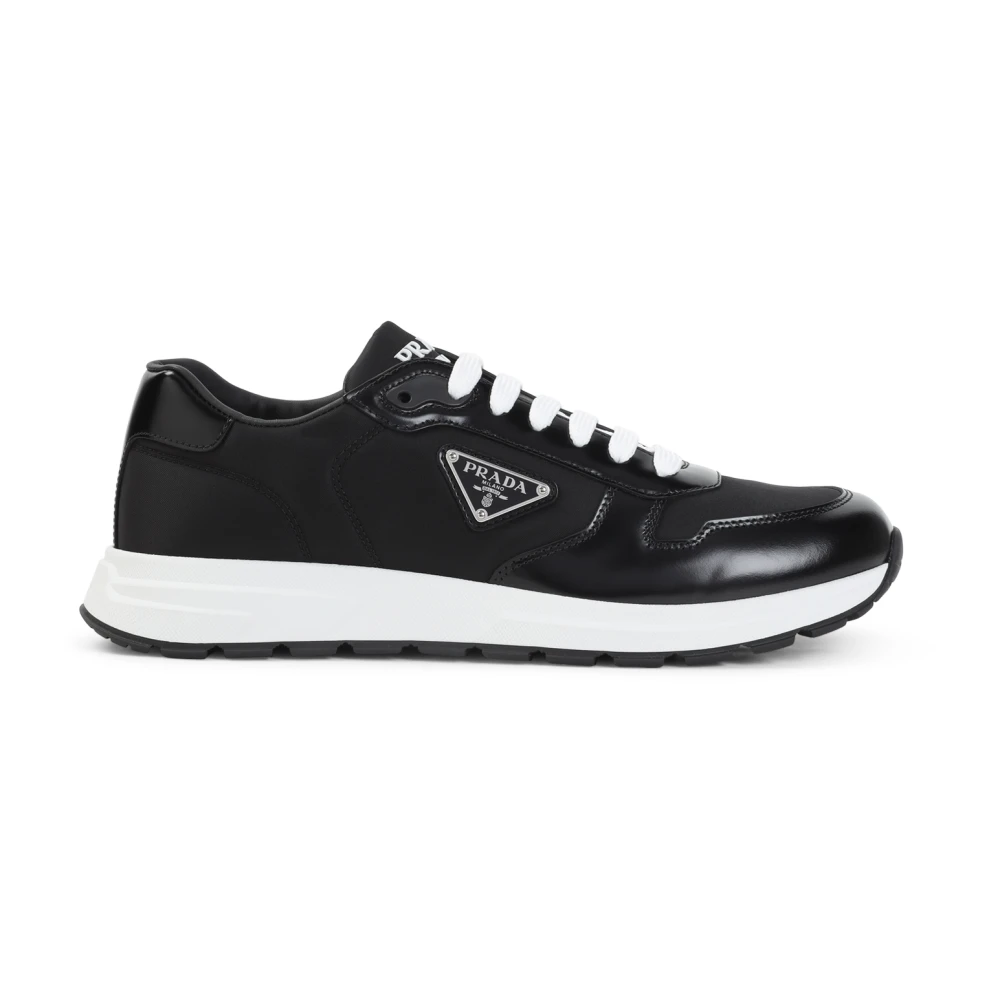 Prada Black Sneakers, Male, 7 1/2 Uk, Prax 01 Trainers