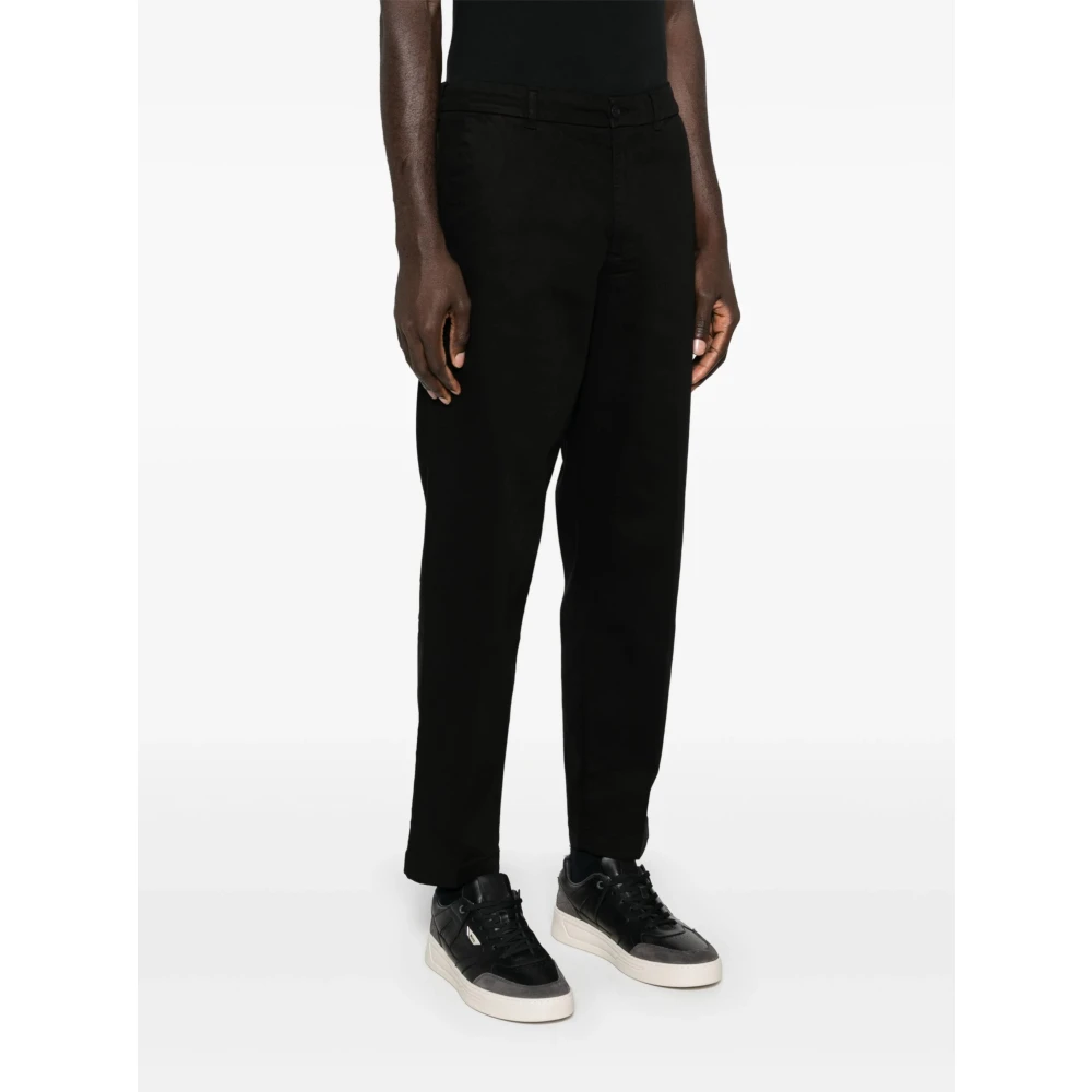 Hugo Boss Klassieke Perin Broek met Zakken Black Heren