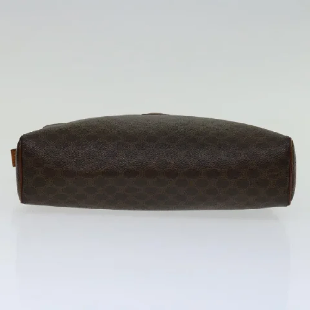 Celine Vintage Pre-owned Leather clutches Brown Dames