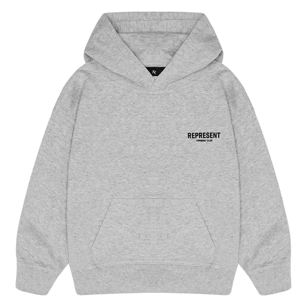 Represent Mini Owners Club Hoodie - Unisex - Kids Sweatshirts - Gray - 2 Y - Kids