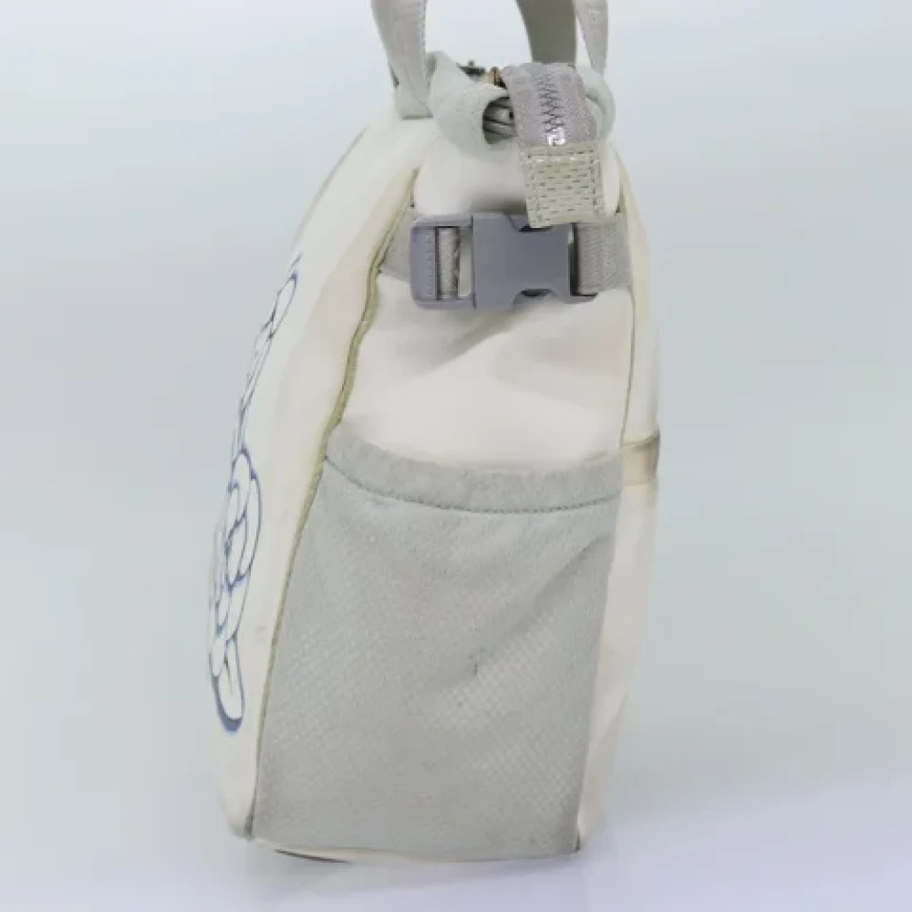 Chanel Vintage Pre-owned Nylon totes White Dames