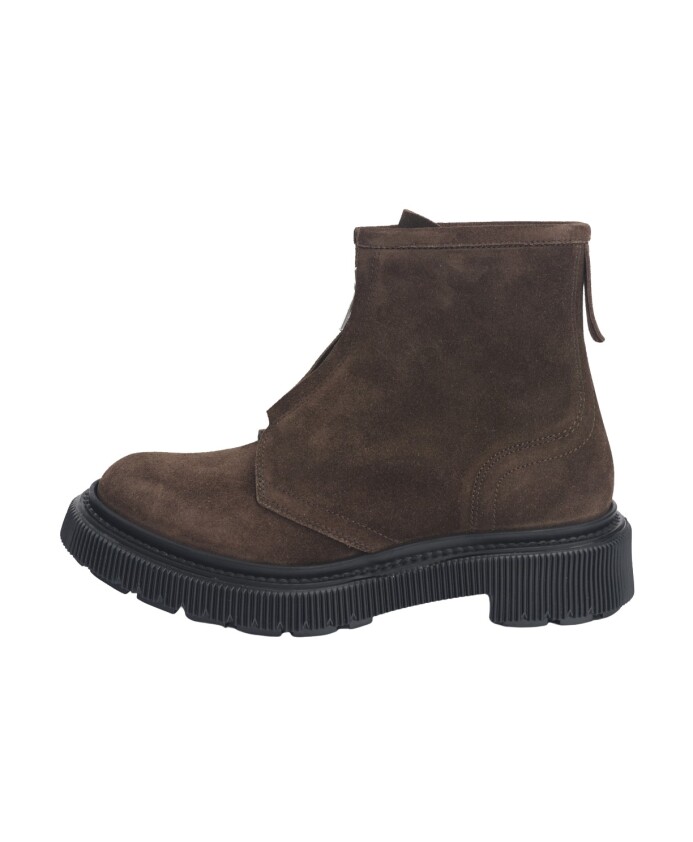 bottine-en-daim-marron-avec-zip