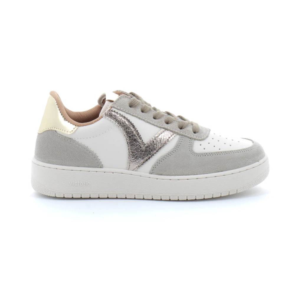 Victoria Women's Multicolor Sneakers,, Khaki Stylish Trainers Size 3 Uk