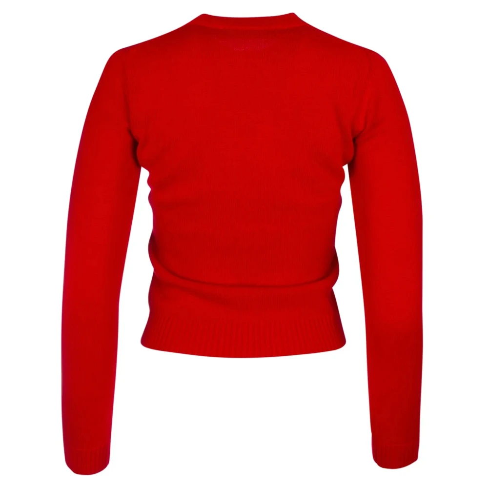 Love Moschino Pullover Red Dames