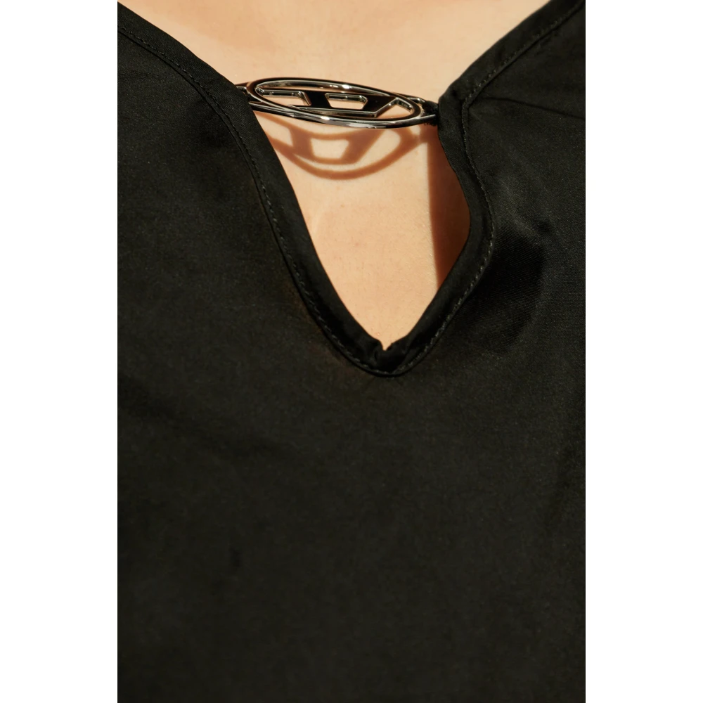 Diesel Top Ufpt-Mayra-D Black Dames
