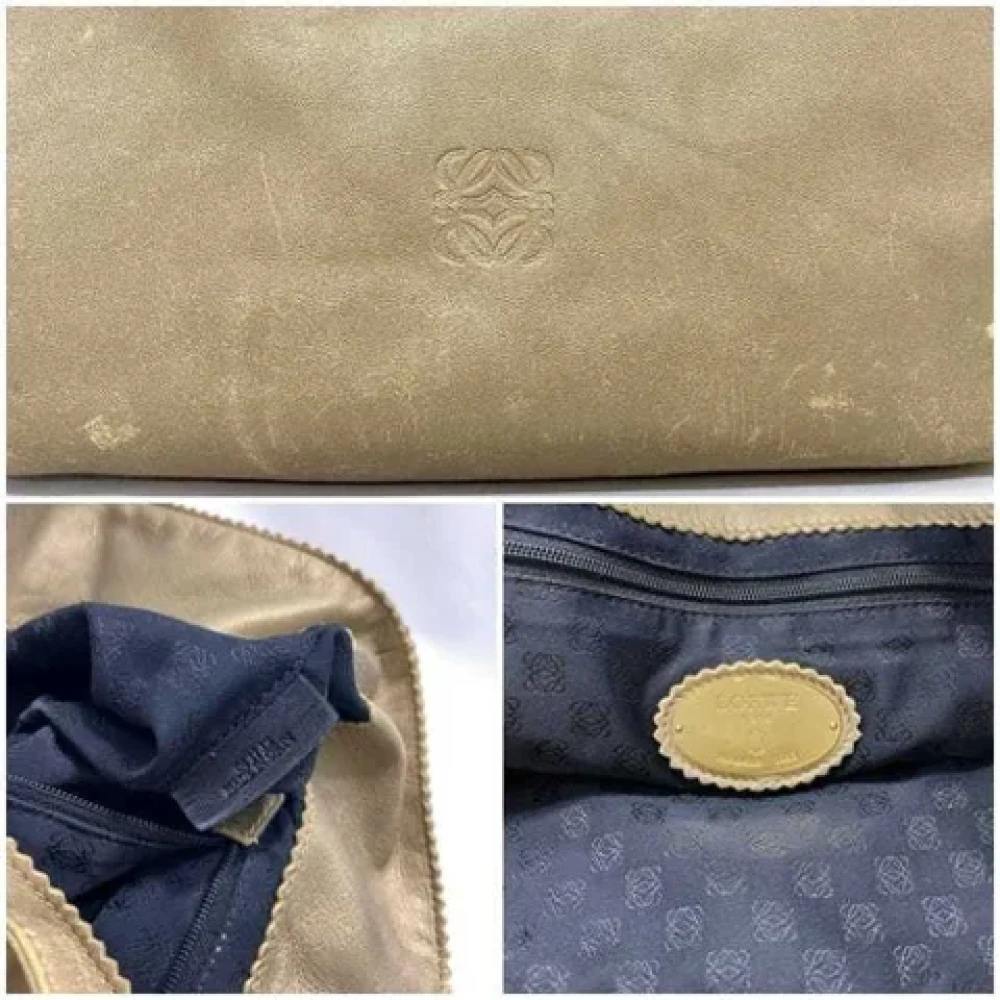 Loewe Pre-owned Fabric totes Beige Dames