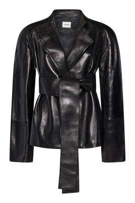 veste-en-cuir-noir-ceinturee