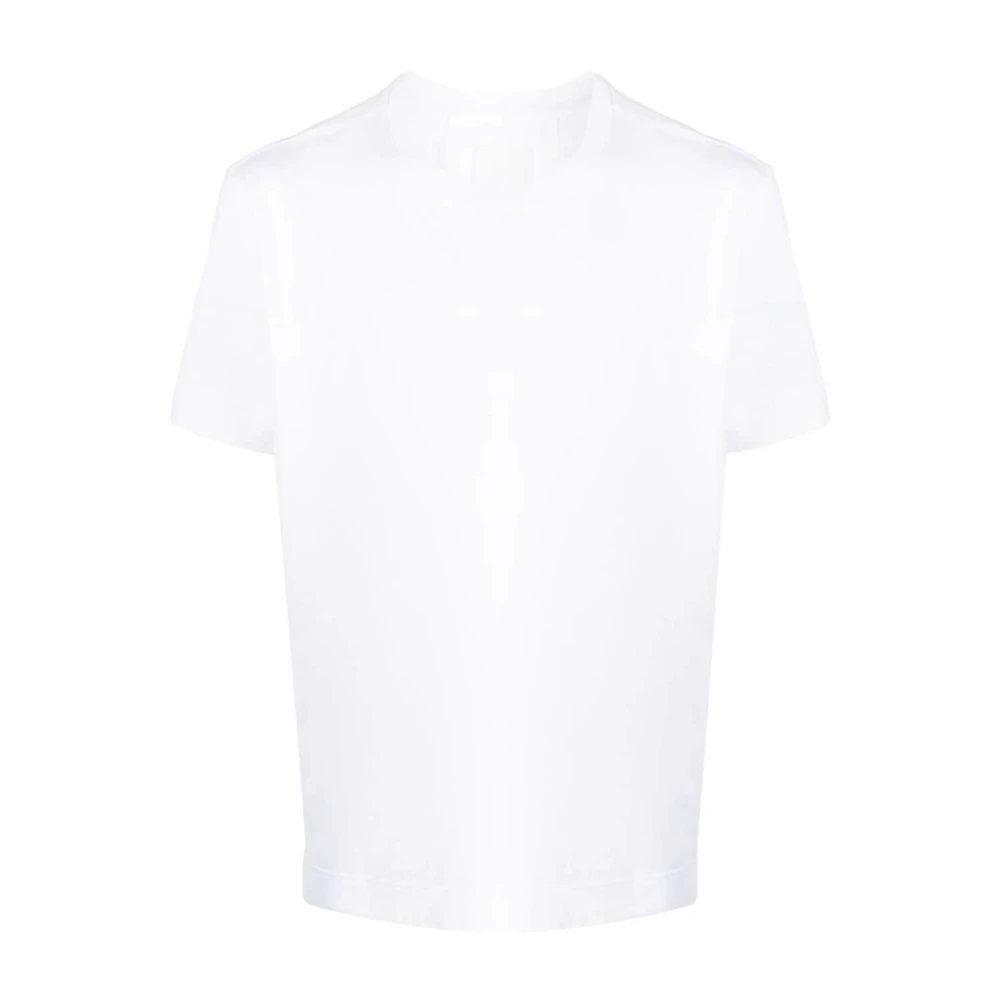 Givenchy Men's White 4G-Embroidered Cotton T-Shirt