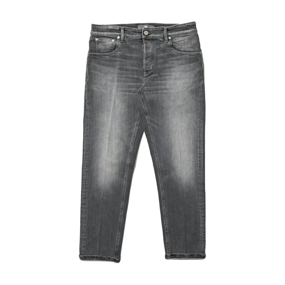 PT Torino Denim Tapered Fit Jeans in Grijs Gray Heren