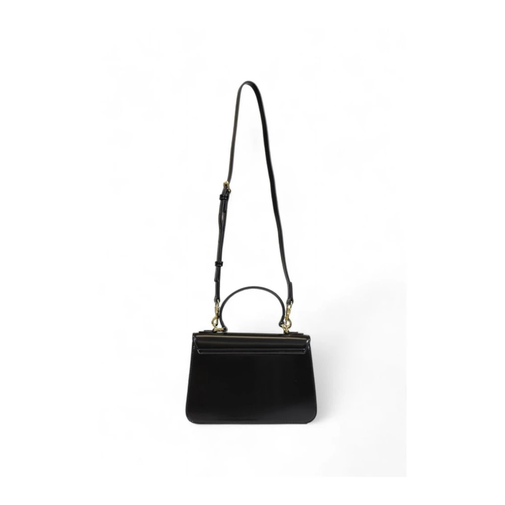 Love Moschino Moderne polyurethaan dameshandtas collectie Black Dames