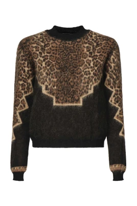 Räfflad Crew Neck Tröja i