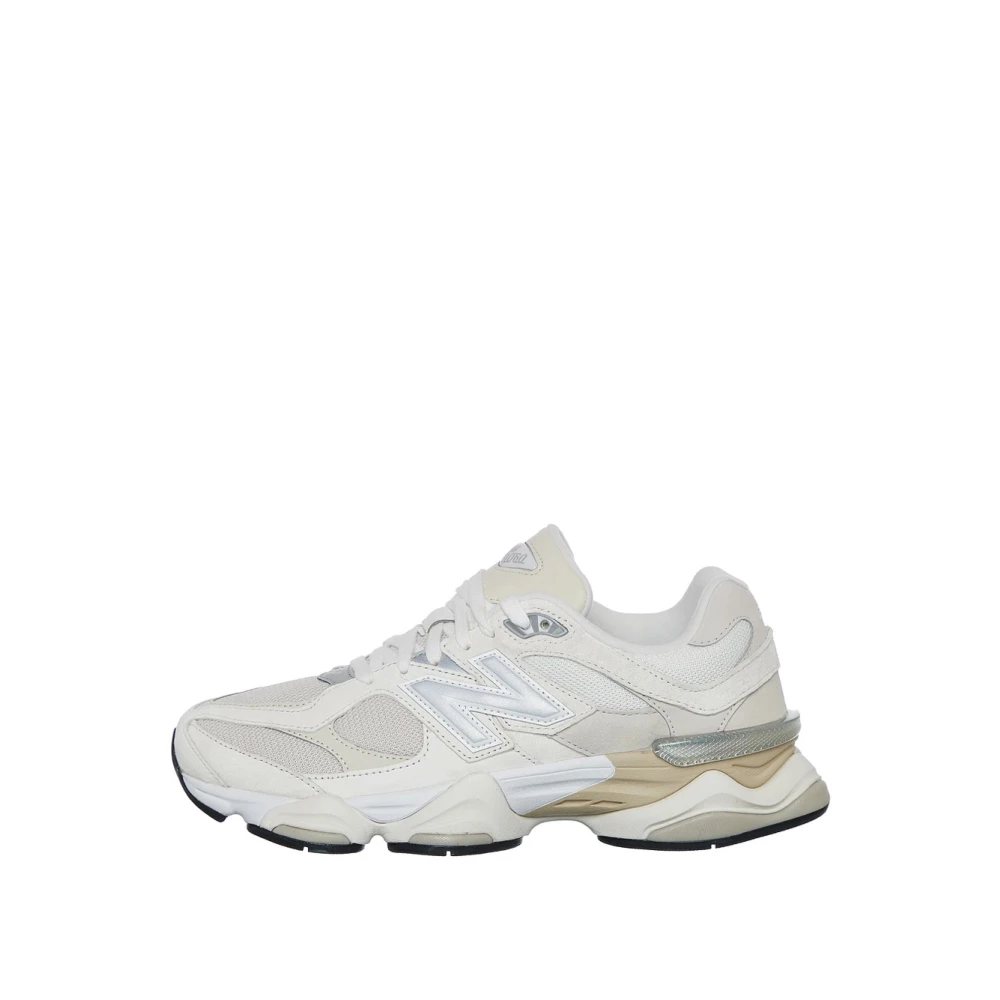 New Balance , Sneakers, Female, Beige, 9 Uk, White Trainers 9060
