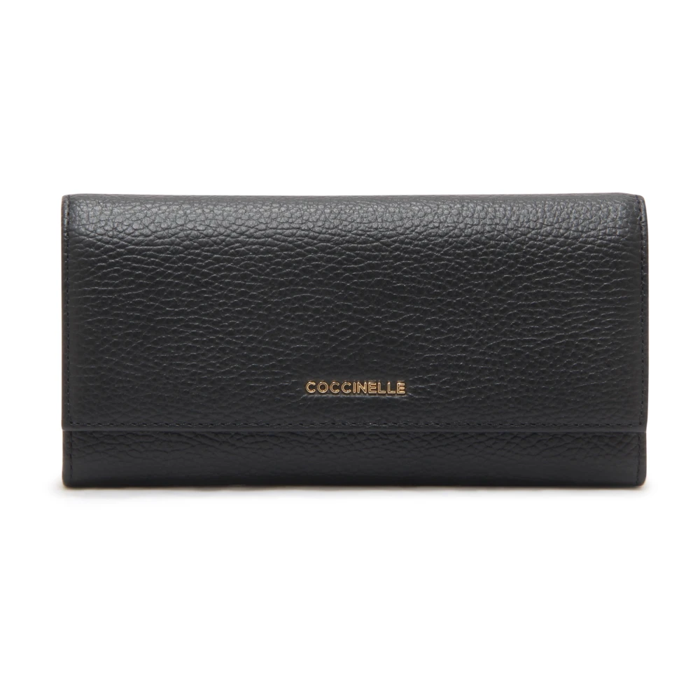 Coccinelle Black Wallets & Cardholders, Female, One Size, Soft Large Wallet