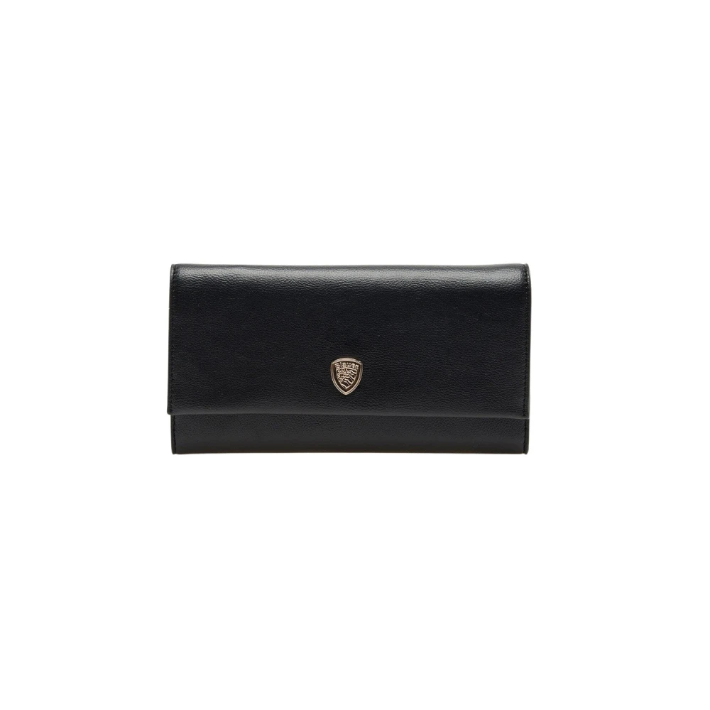Blauer Donna Nero Portafoglio Elegante Classico Con Portamonete