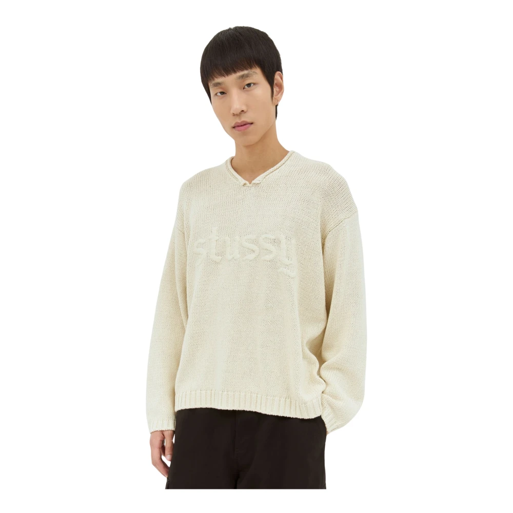 Knitwear > V-neck Knitwear - - Stüssy - Modalova