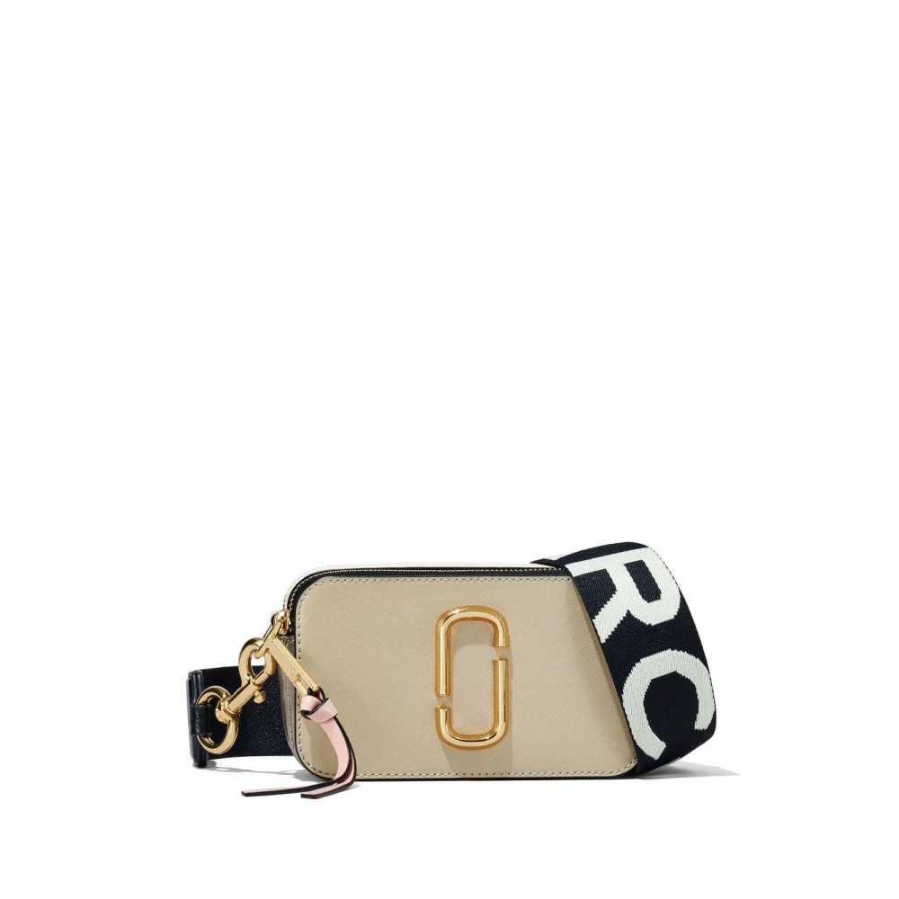 Marc Jacobs Snapshot Axelväska Beige Läder Beige, Dam