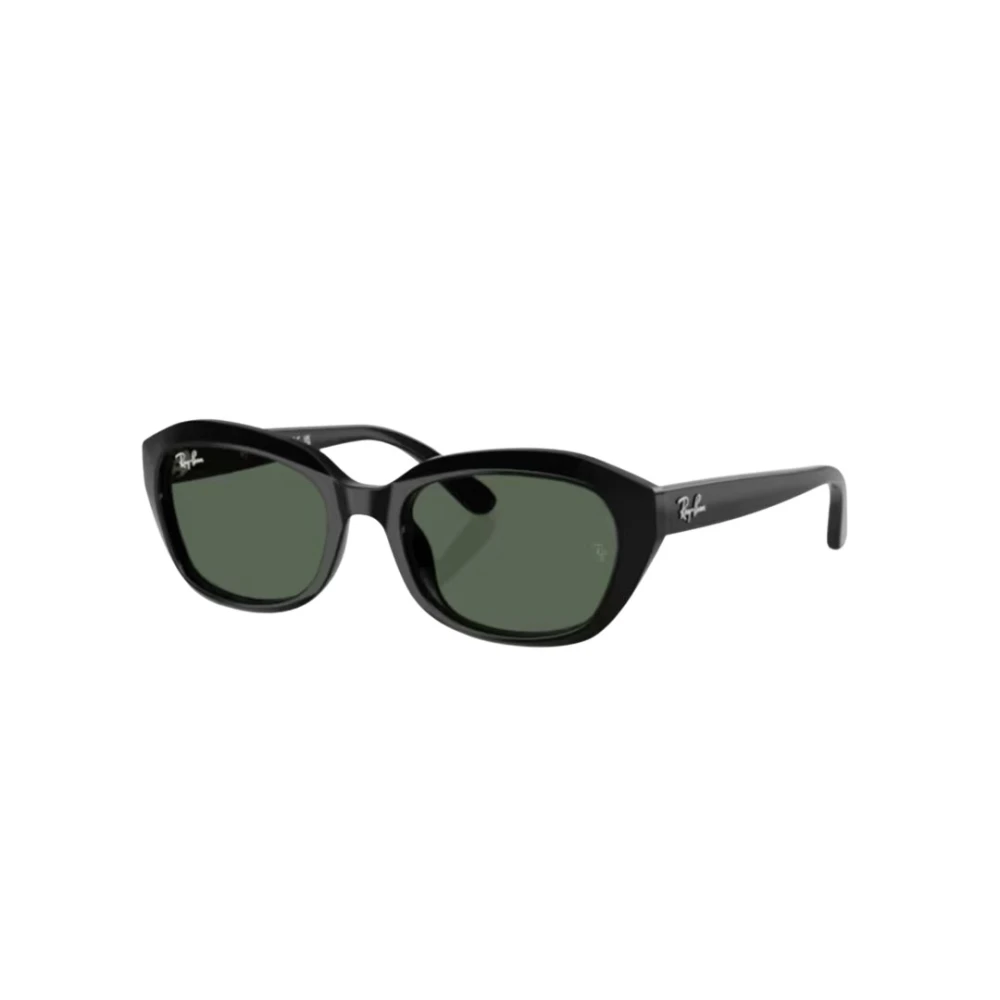 Ray - Ban Black/Green Rj9081s 100/71 Kid Sunglasses Acetate Geometric Normal - Image 2