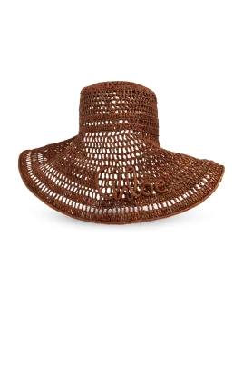 Raffia Capeline-hatt