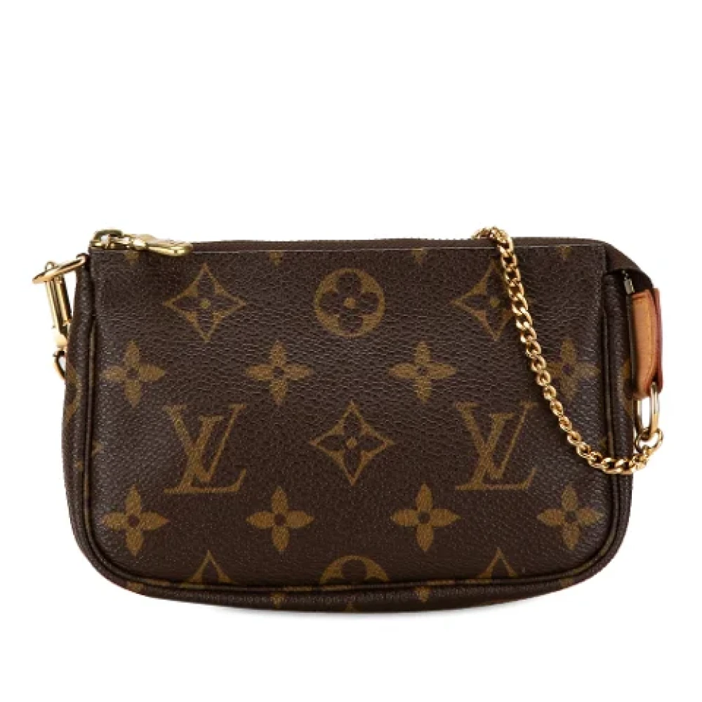 Louis Vuitton Vintage Pre-owned Canvas handbags Brown Dames