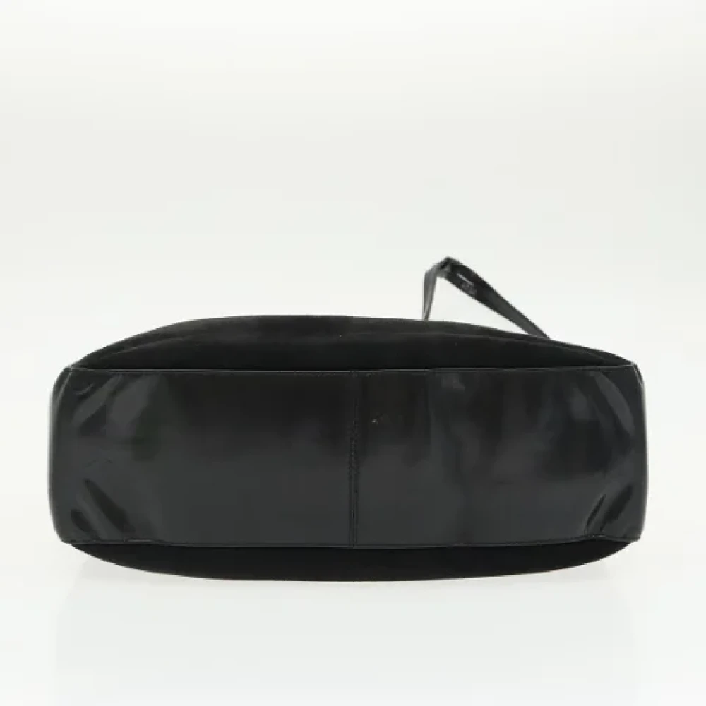Bally Pre-owned Suede handbags Black Dames