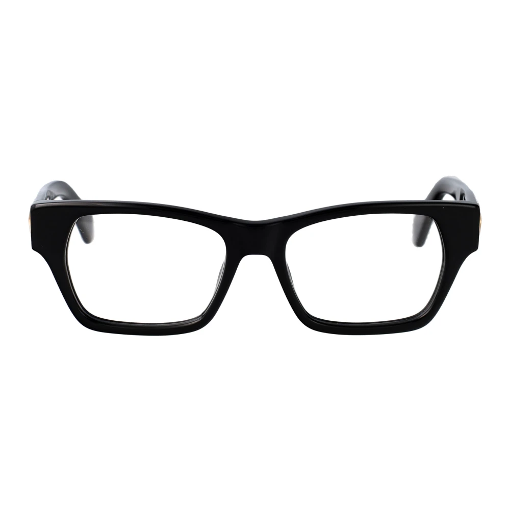 Off White Stiliga Glasögon Stil 7E Optisk Black, Unisex