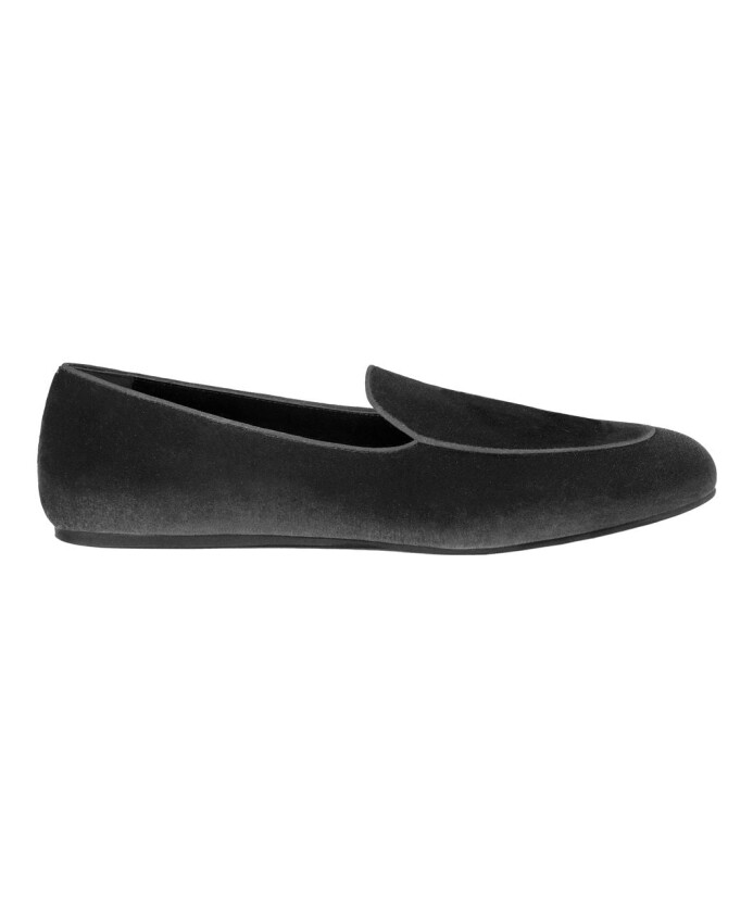 mocassin-en-velours-gris