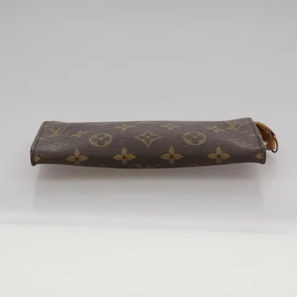 Louis Vuitton Vintage Pre-owned Canvas pouches Brown Dames