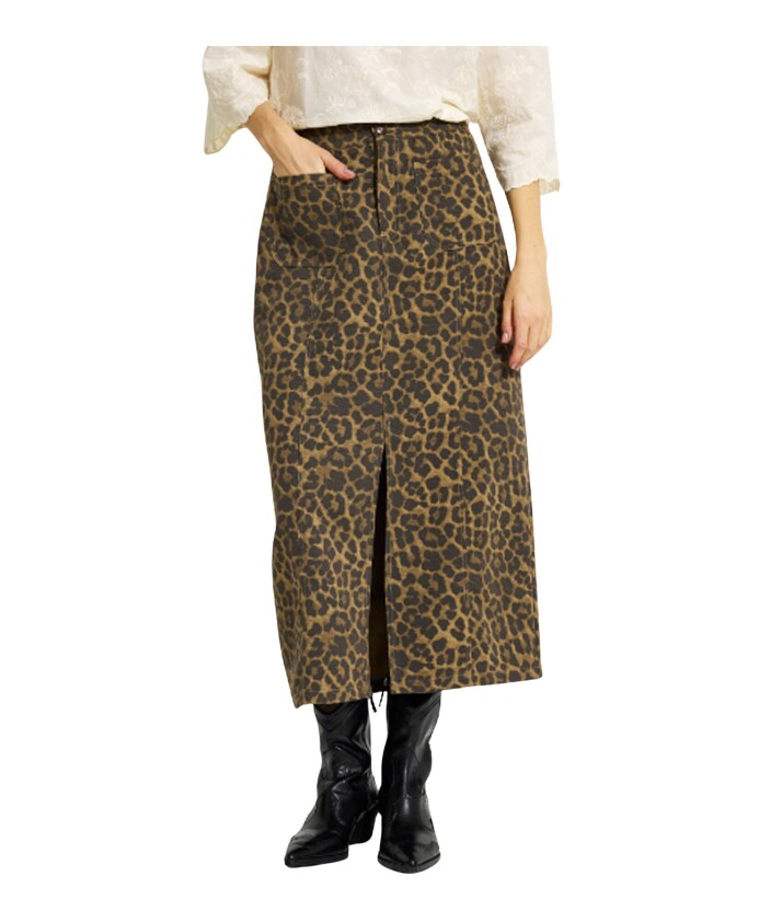 jupe-leopard-a-fente-avant
