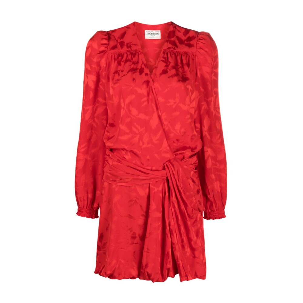 Vestito di seta on sale rosso