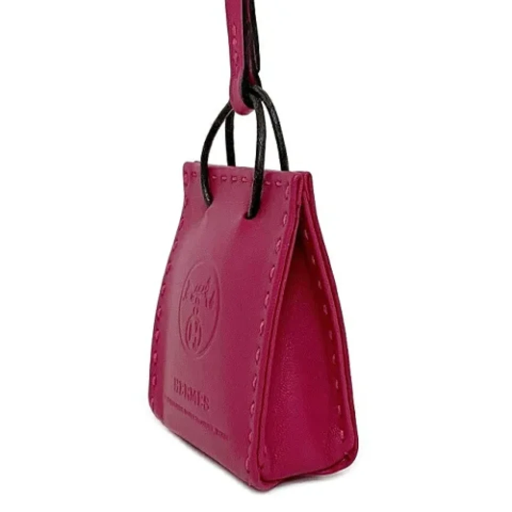 Hermès Vintage Pre-owned Fabric key-holders Red Dames