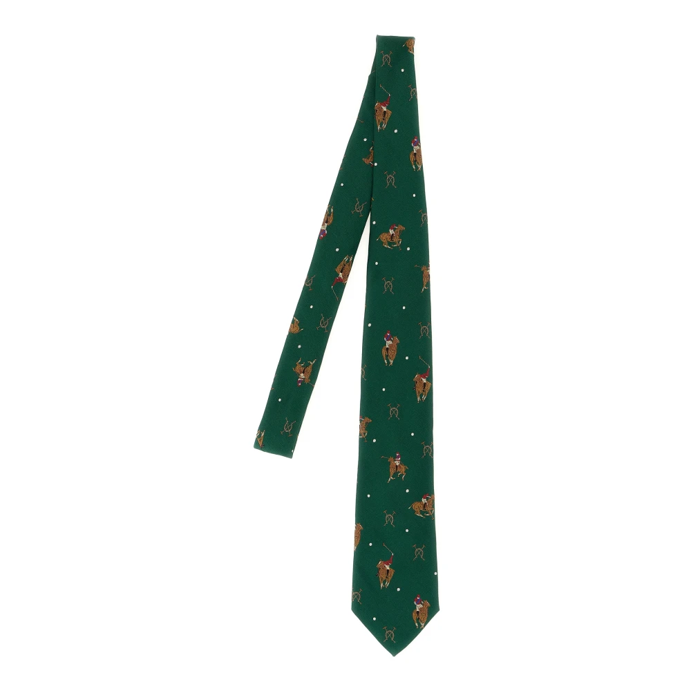Polo Ralph Lauren Boys Green Bowties & Ties, One Size, Silk Tie