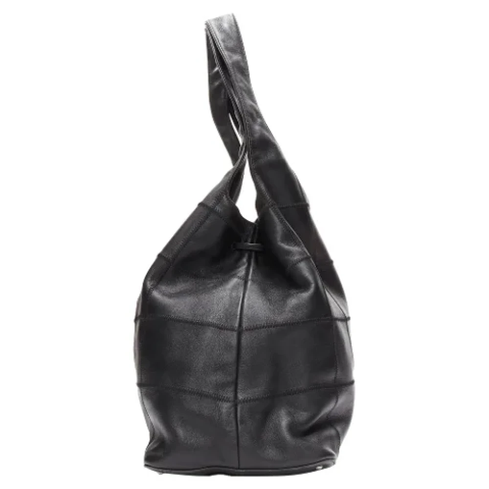 Chanel Vintage Pre-owned Leather chanel-bags Black Dames