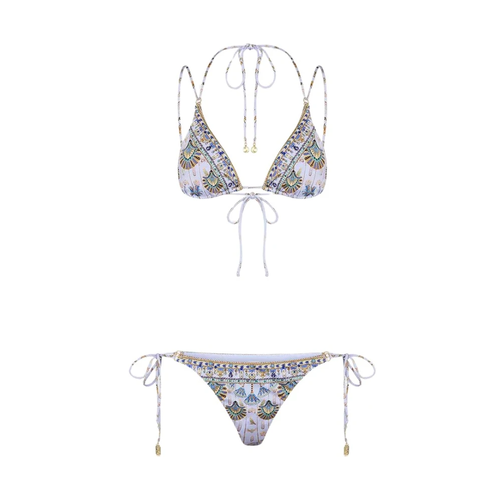 Camilla Women's Multicolor Patterned Swimsuit - Bikinis - Xs - Swimwear