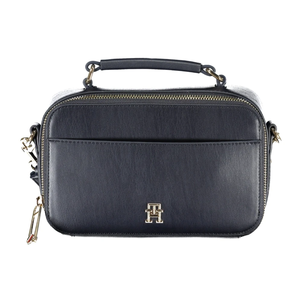 Tommy Hilfiger Blauwe Dames Tas met Verstelbare Band Blue Dames