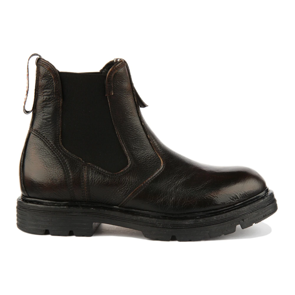 Replay Men's Brown Chelsea Boots, 9 Uk, Embry Chelsea Boots