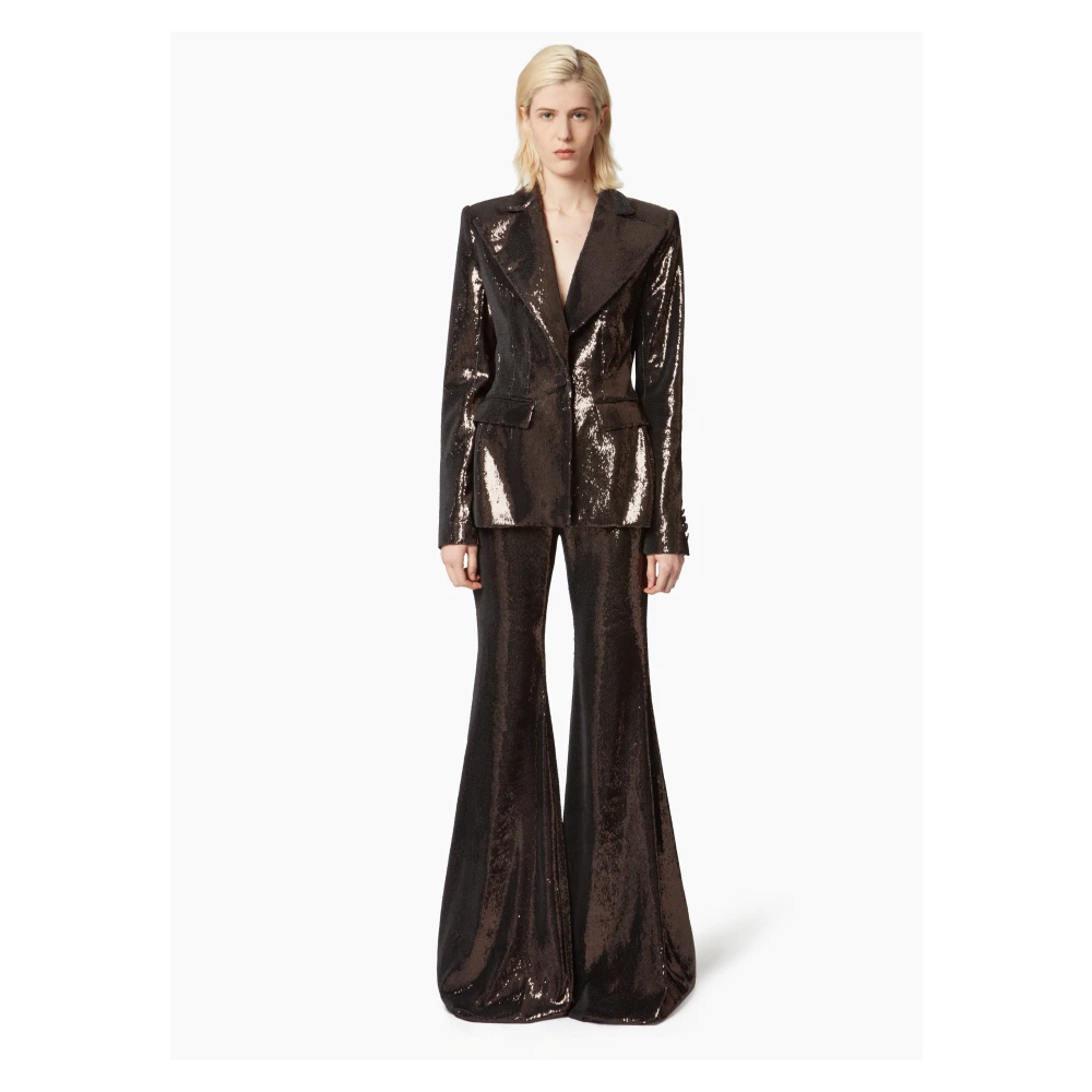 Nina Ricci Sequin Brown Dames