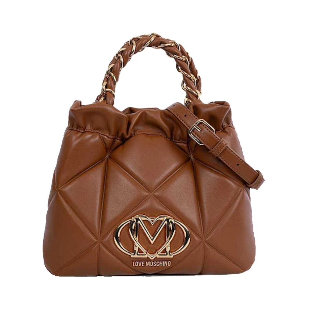 Love Moschino Women's Brown Handbag - Handbags - One Size - Bags