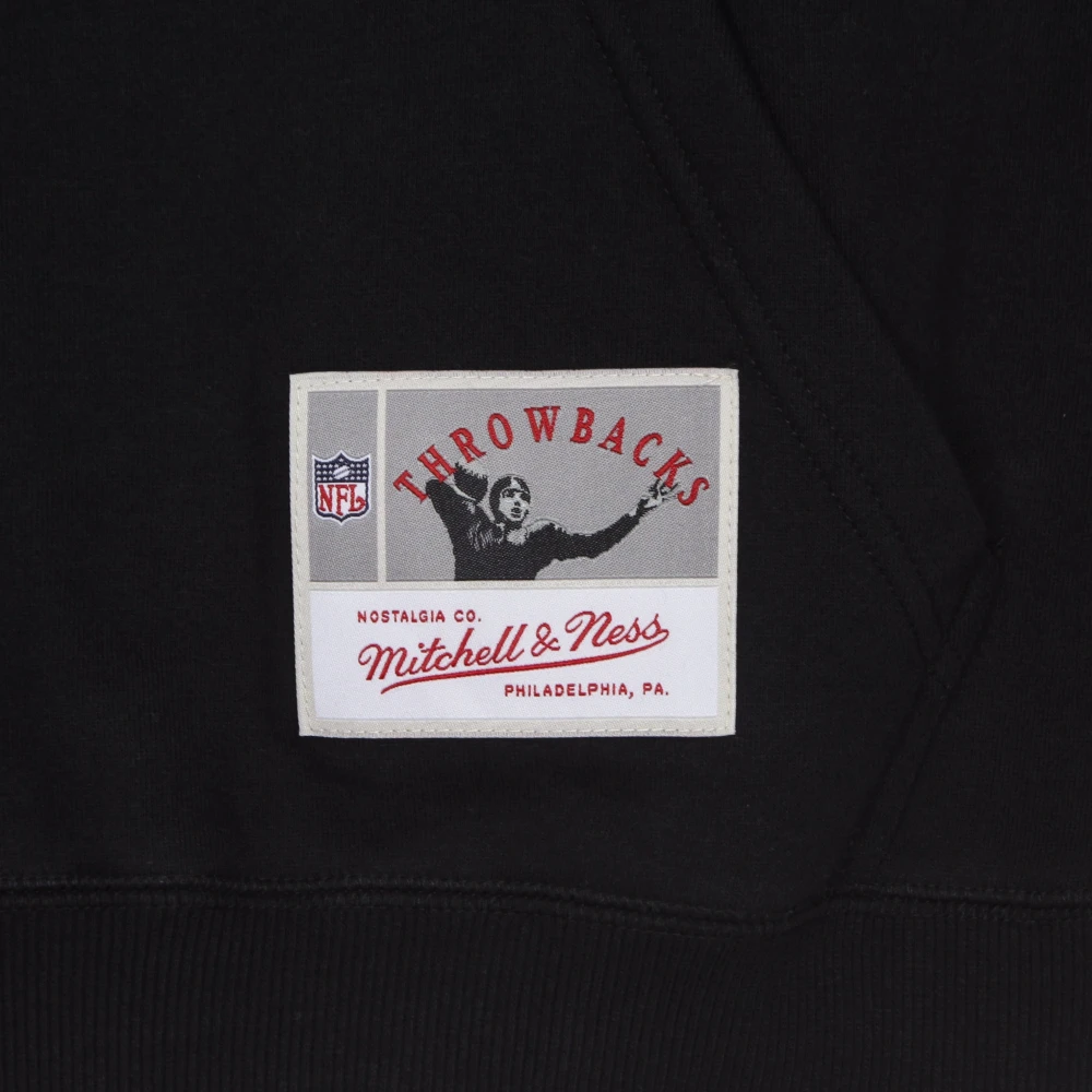 Mitchell & Ness Oakland Raiders NFL Hoodie Zwart Black Heren