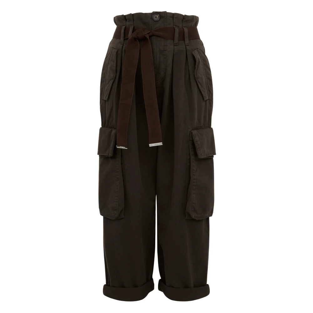 pinko Bruine Broek voor Vrouwen Brown Dames