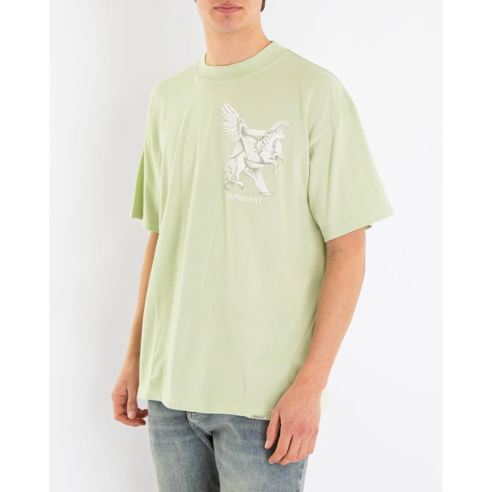 Represent Elegant Motion T-Shirt Green Heren